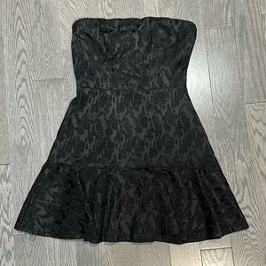 Cute strapless black dress - NWT!